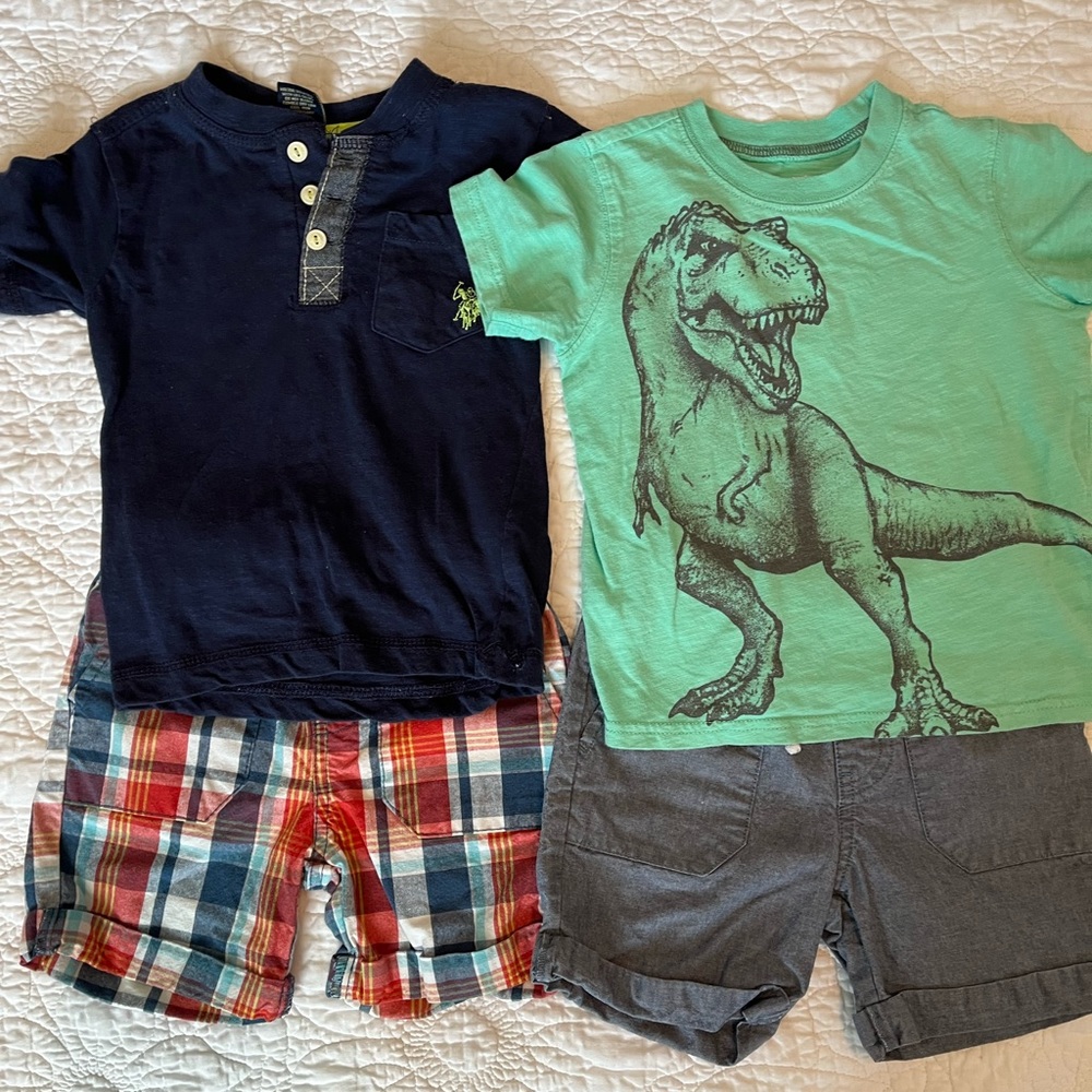 2 boys outfits. Size 2T. Gently used
